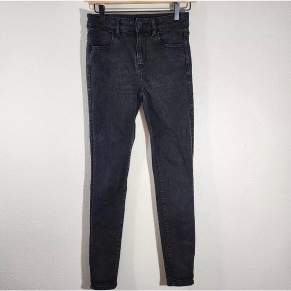 American Eagle Outfitters Denim - American Eagle - Skinny Jeans Black Wash